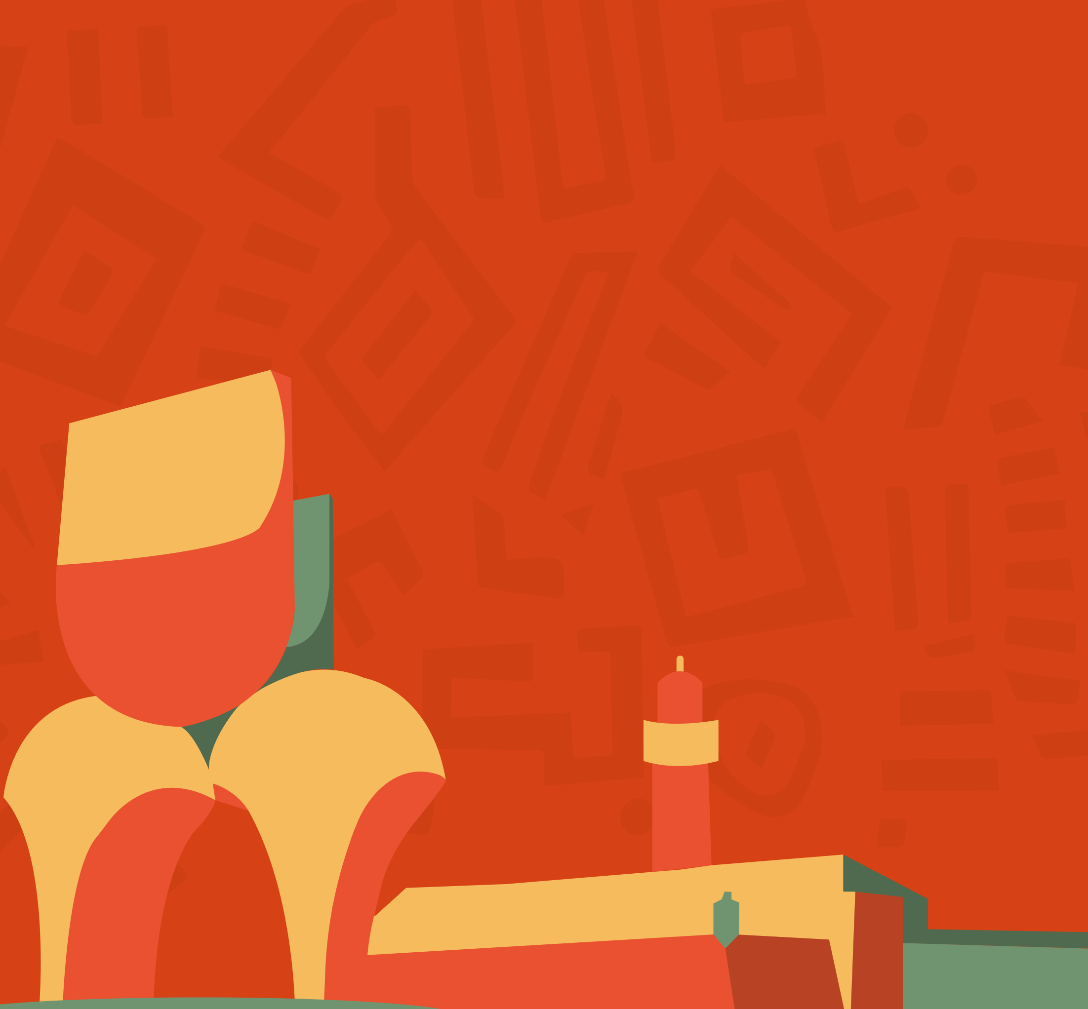 Topo de site evento design e dendê